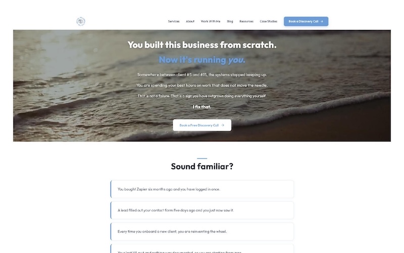 The Coastal Collaborative website